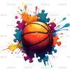 Autism Basketball DTF Transfer
