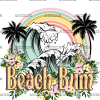 Beach Bum DTF Transfer