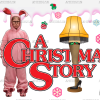 Christmas Story Fudge UV DTF Transfer