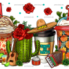 Cinco De Mayo Coffee Cups DTF Transfer
