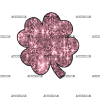 Clover Leaf Rosegold DTF Transfer