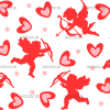Cupid Heart Red UV DTF Transfer