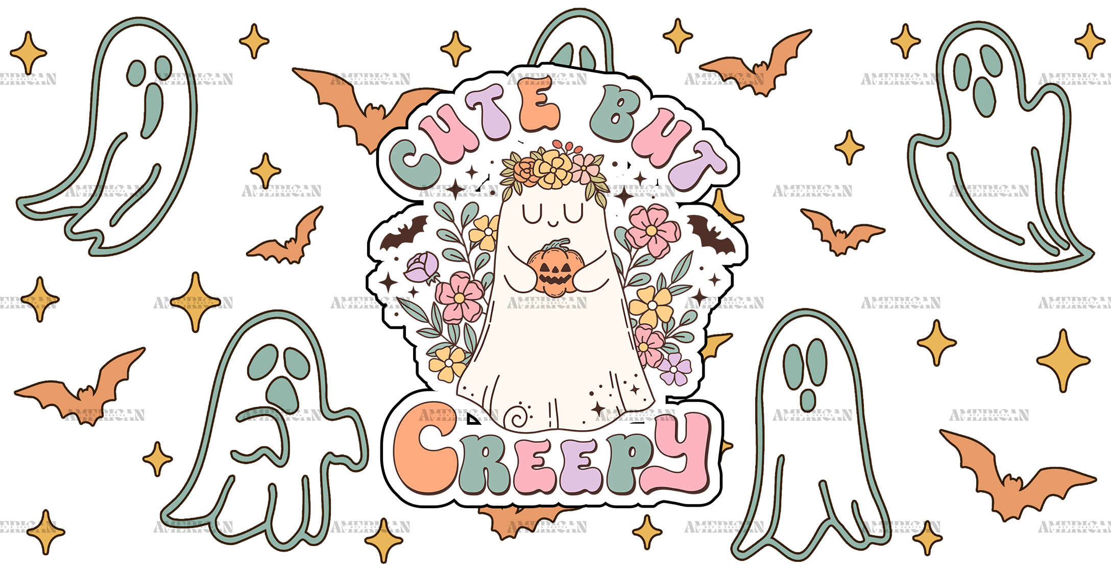 Cute But Creepy UV DTF Transfer