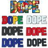 Dope Patch (Large/Chenille)