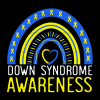 Down Syndrome Awareness Rainbow DTF Transfer