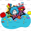 Dr. Seuss Color Splash-2 DTF Transfer