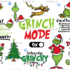 Grinch Mode On DNA UV DTF Transfer