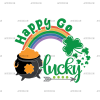 Happy Go Lucky DTF Transfer