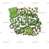 Happy St Patrick's Day DTF Transfer