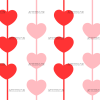 Hearts UV DTF Transfer