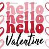 Hello Valentine UV DTF Transfer