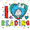 I Love Reading-1 DTF Transfer