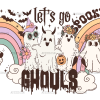Let's Go Ghouls Rainbow UV DTF Transfer