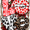 Love Lips Valentine DTF Transfer
