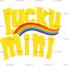 Lucky Mini Yellow DTF Transfer