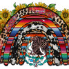 Mexican Rainbow Dtf Transfer