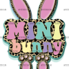Mini Bunny Pink DTF Transfer