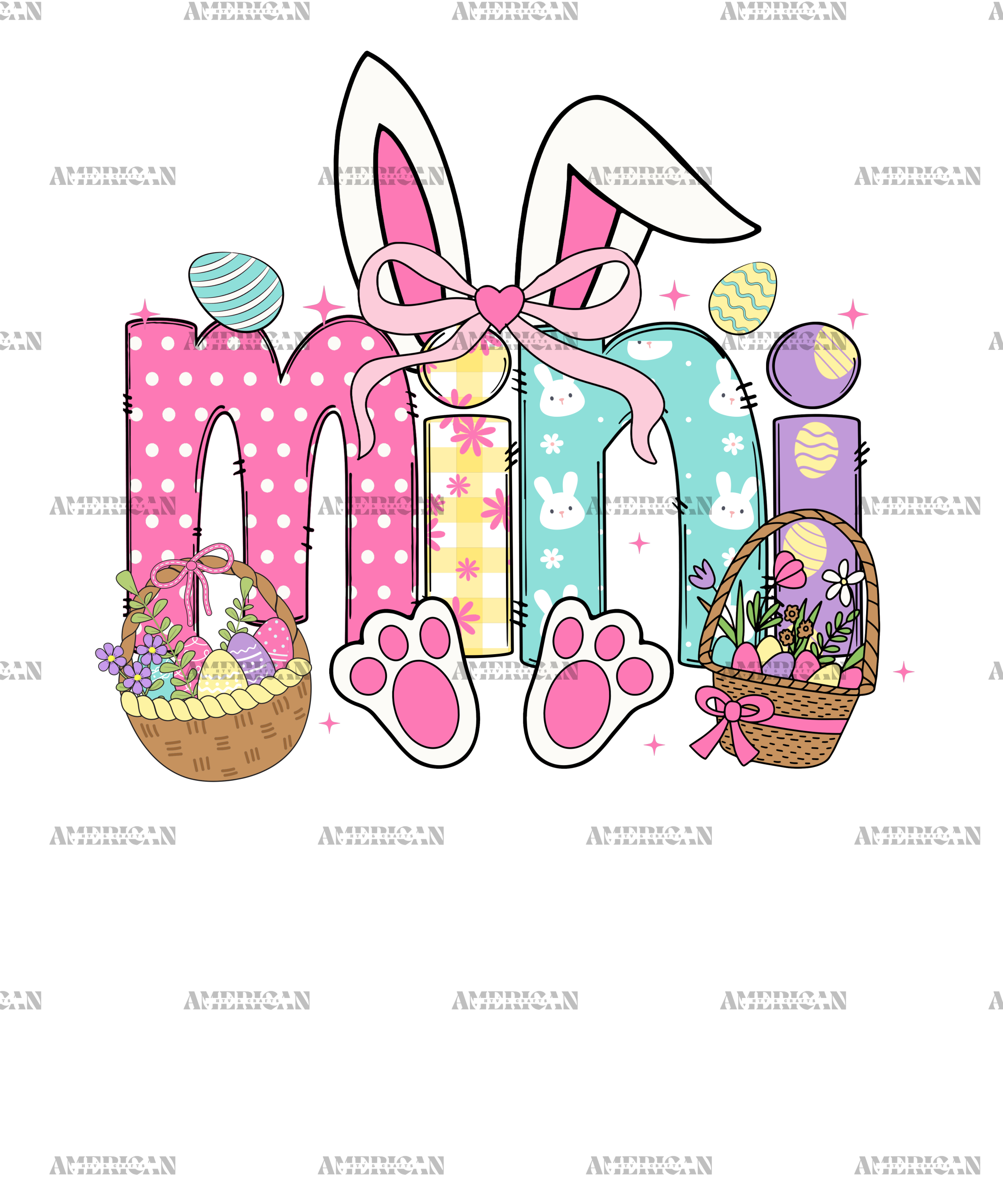 Mini Easter DTF Transfer