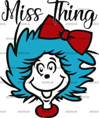 Miss Thing-1 DTF Transfer