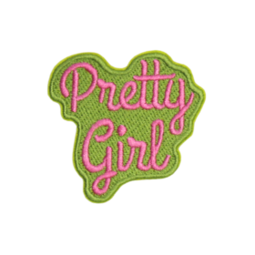 Alternative view of Pretty Girl Patch(Small/Embroidery)