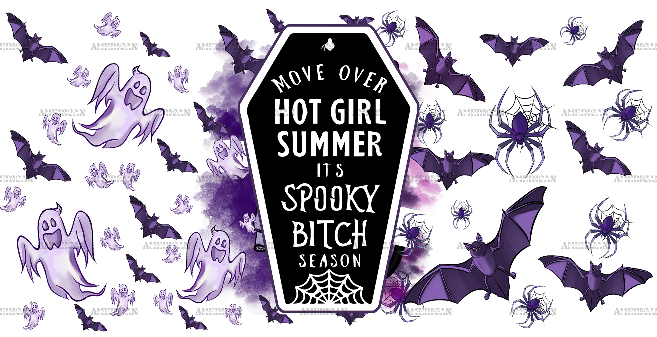 Spooky Bitch Season UV DTF Transfer