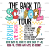 The Back To School Tour DTF Transfer
