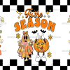 Tis The Season Hippie Halloween UV DTF Transfer
