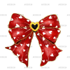 Valentine Bow-18 DTF Transfer