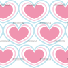 Valentines Day Hearts-3 UV DTF Transfer