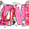 Valentines Day Love Nurse DTF Transfer