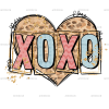 Xoxo Heart DTF Transfer