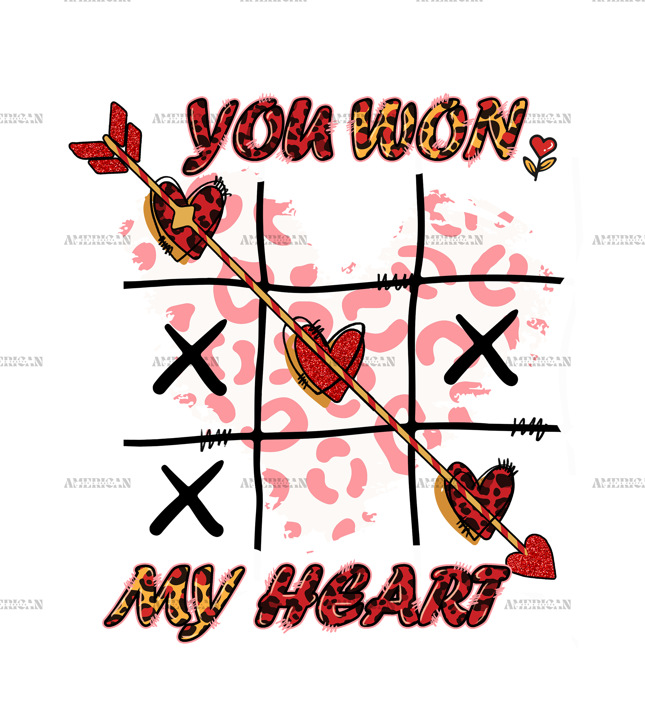 You Won My Heart DTF Transfer