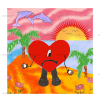 Bad Bunny Art Dtf Transfer