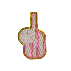 Alternative view of Pickleball Patch (Small/Embroidery)