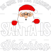 Be Nice To Tearchers Santa Is Watching DTF Transfer