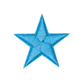 Alternative view of Tiny Star Patch (Small/Embroidery)