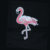 Flamingo Shining Feathers
