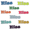 Kiss Patch (Small/Embroidery)