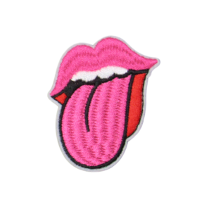 Alternative view of Lips And Tongue Patch (Small/Embroidery)