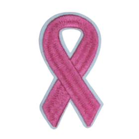 Alternative view of Breast Cancer Awareness Ribbon Patch (Small/Embroidery)