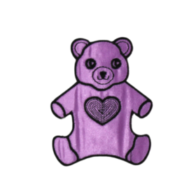 Alternative view of Teddy Bear Patch (Small/Embroidery)