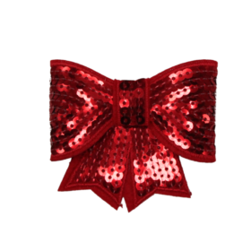 Alternative view of Bow Patch (Small/Sequin)