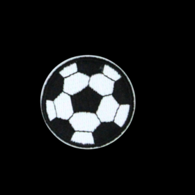 Alternative view of Soccer Ball Patch (Small/Embroidery)