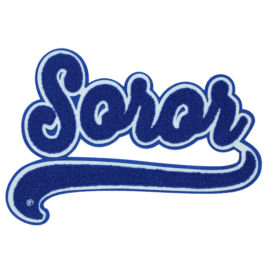 Alternative view of Soror Patch (Large/Chenille)