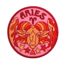 Alternative view of Zodiac Sign Patch (Small/Embroidery)