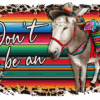 Don't Be An Donkey DTF Transfer