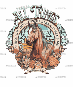 I Can Do All Things Through Christ Who Strengthens Me-2 DTF Transfer