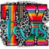 Tx Texas Serape DTF Transfer