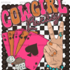 Cowgirl Lucky DTF Transfer