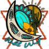 Wild West Turquoise Moon DTF Transfer
